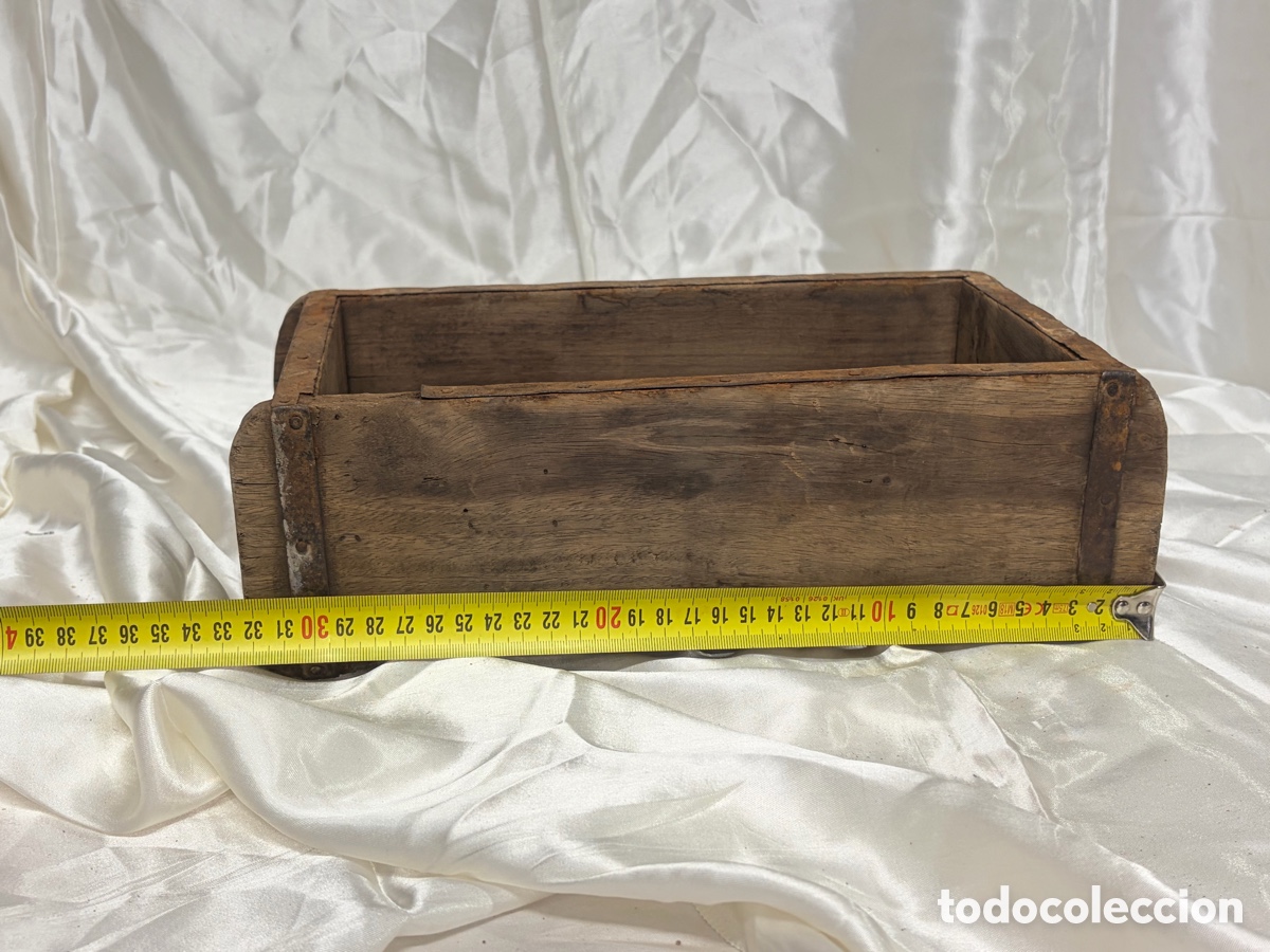 Antig&uuml;edades: Antiguo molde de madera para fabricar ladrillos - Foto 3