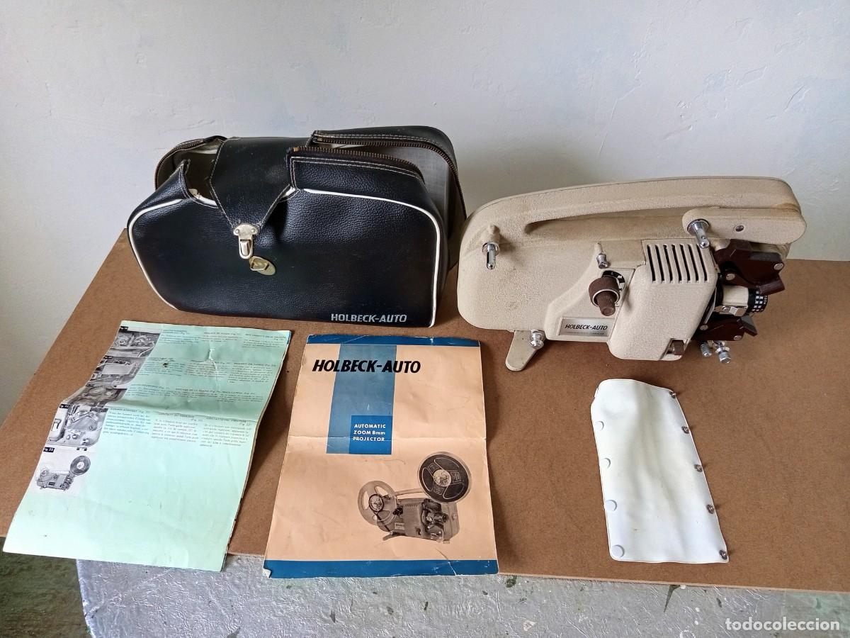 Antig&uuml;edades: Proyector Holbeck Auto 8mm Cine Film Movie Zoom.antigua