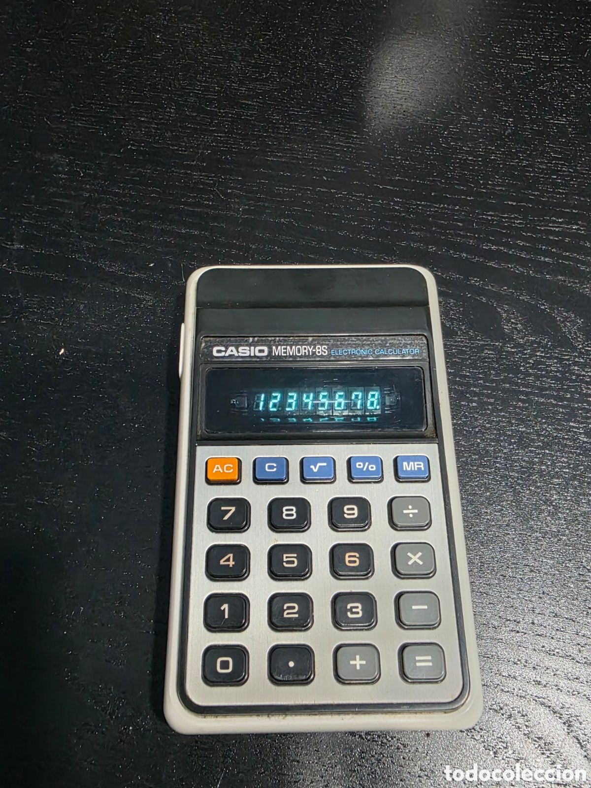 Antig&uuml;edades: Calculadora Casio Memory-8S Made in Japan - Foto 7