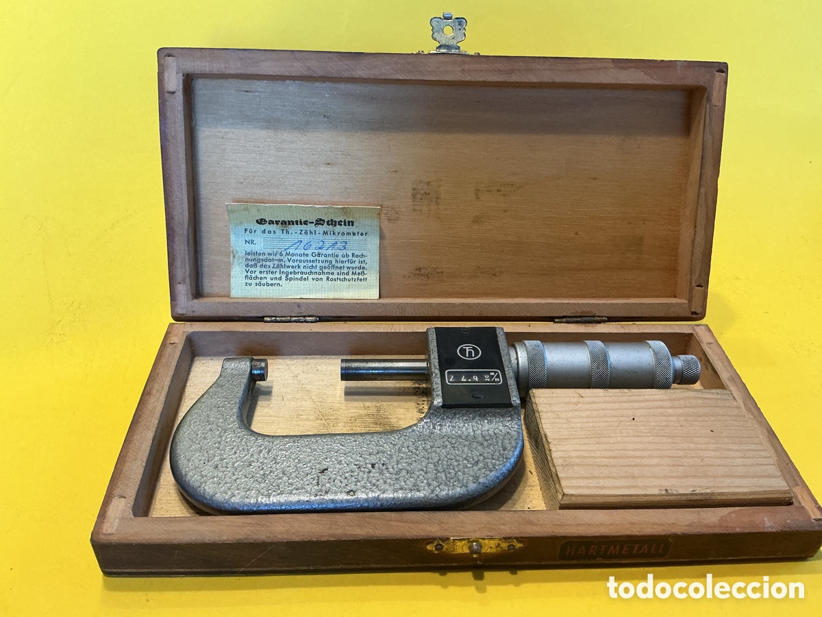 Antig&uuml;edades: Micr&oacute;metro alem&aacute;n TH
