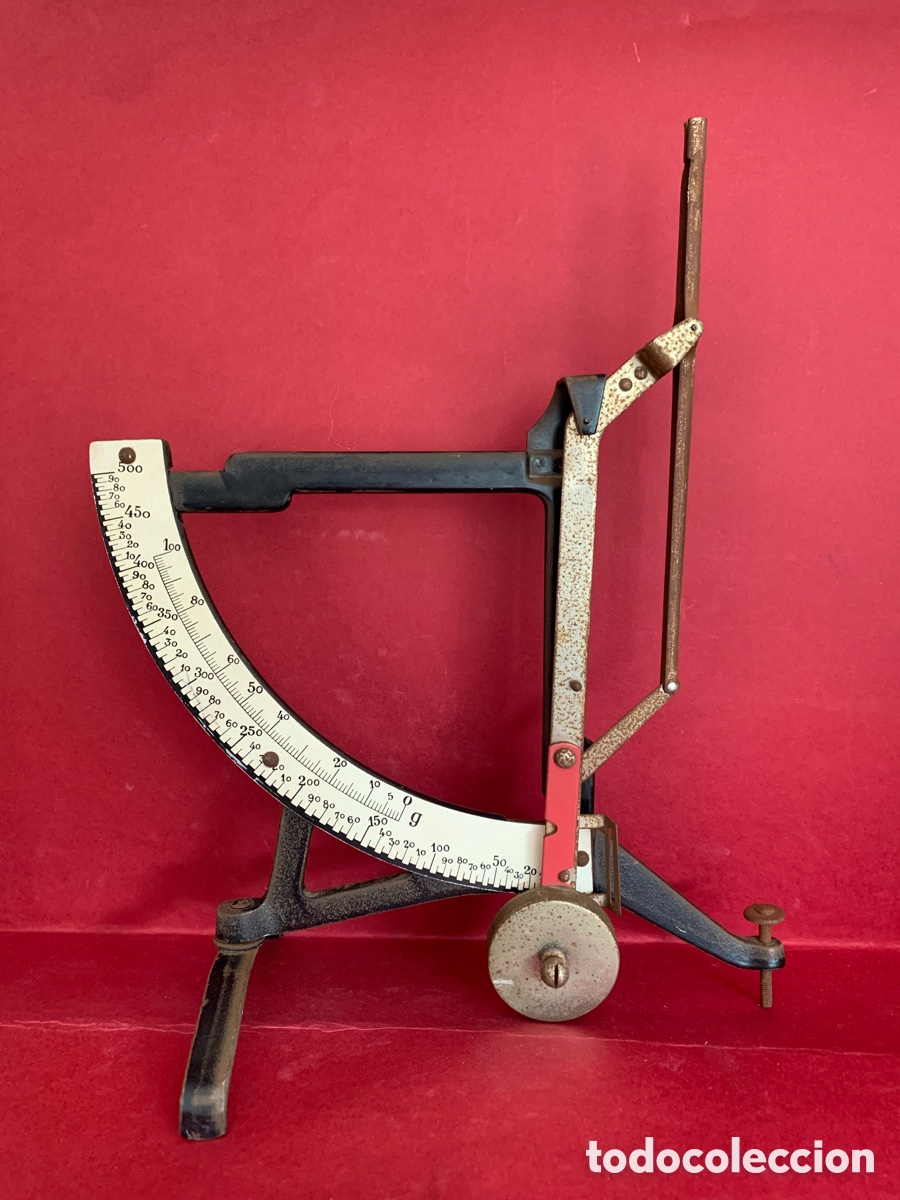Antig&uuml;edades: BASCULA VINTAGE 500 gr - Foto 2