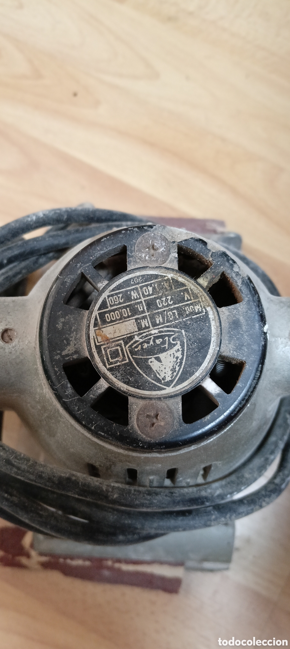 Antig&uuml;edades: Lijadora el&eacute;ctrica vintage - Foto 2