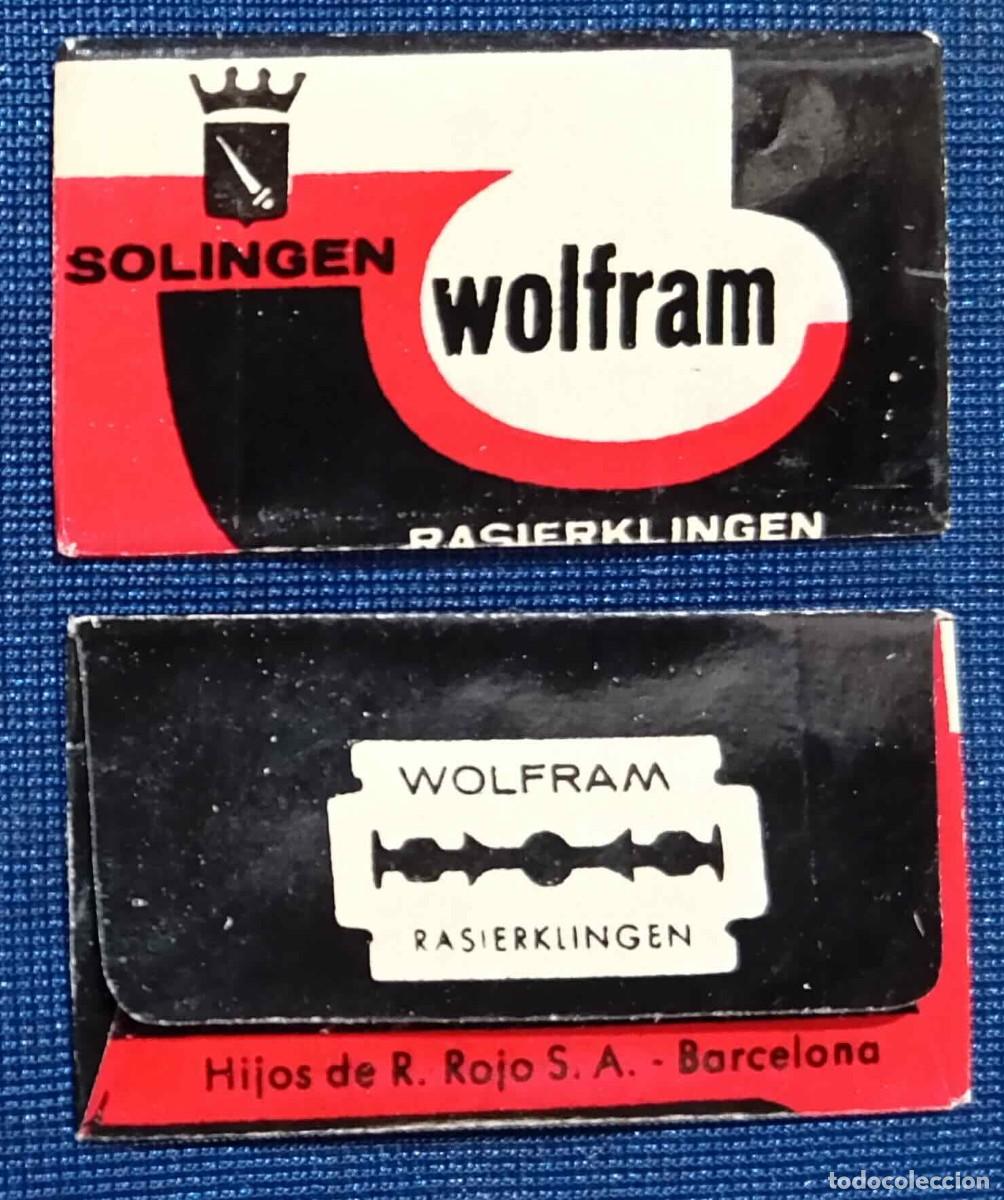 Antig&uuml;edades: HOJA DE AFEITAR. WOLFRAM. ESPA&Ntilde;OLA. PERO PARA LA EXPORTACI&Oacute;N. HIJOS DE R. ROJO, S.A.