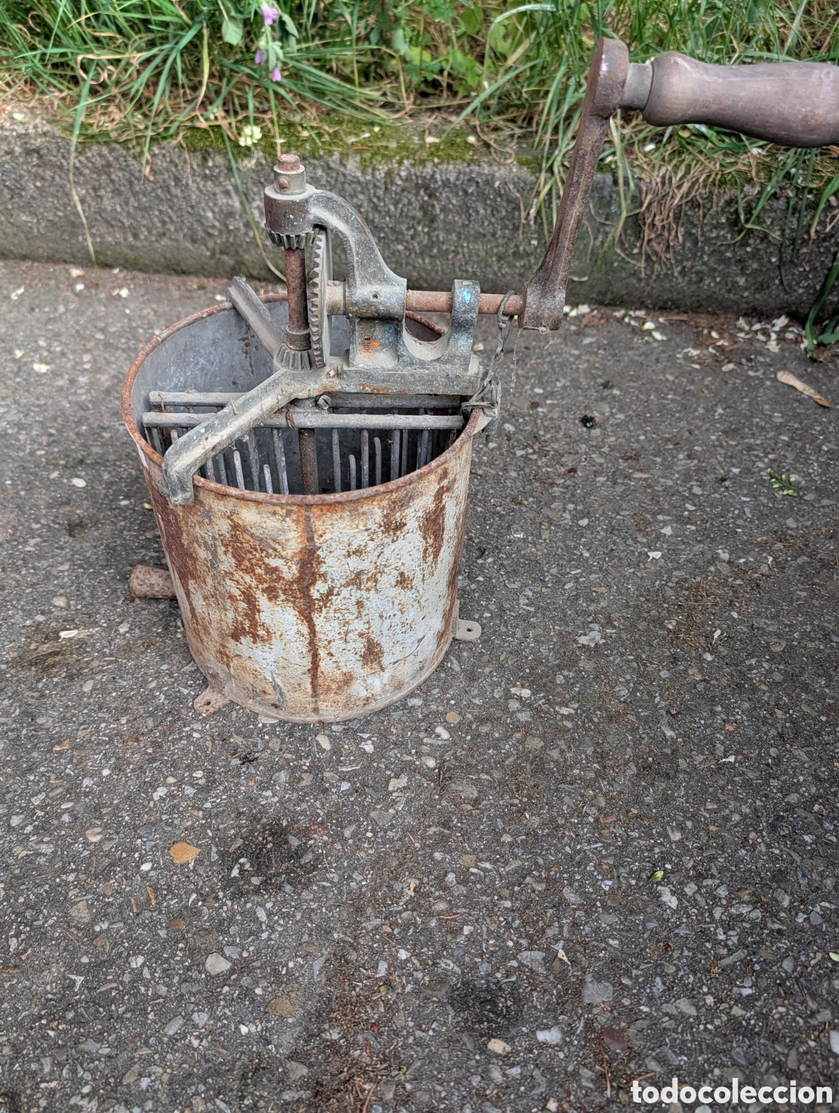 Antig&uuml;edades: : ​Antigua Batidora-Mezcladora de Farmacia / Botica - Siglo XIX/XX - Rareza Industrial