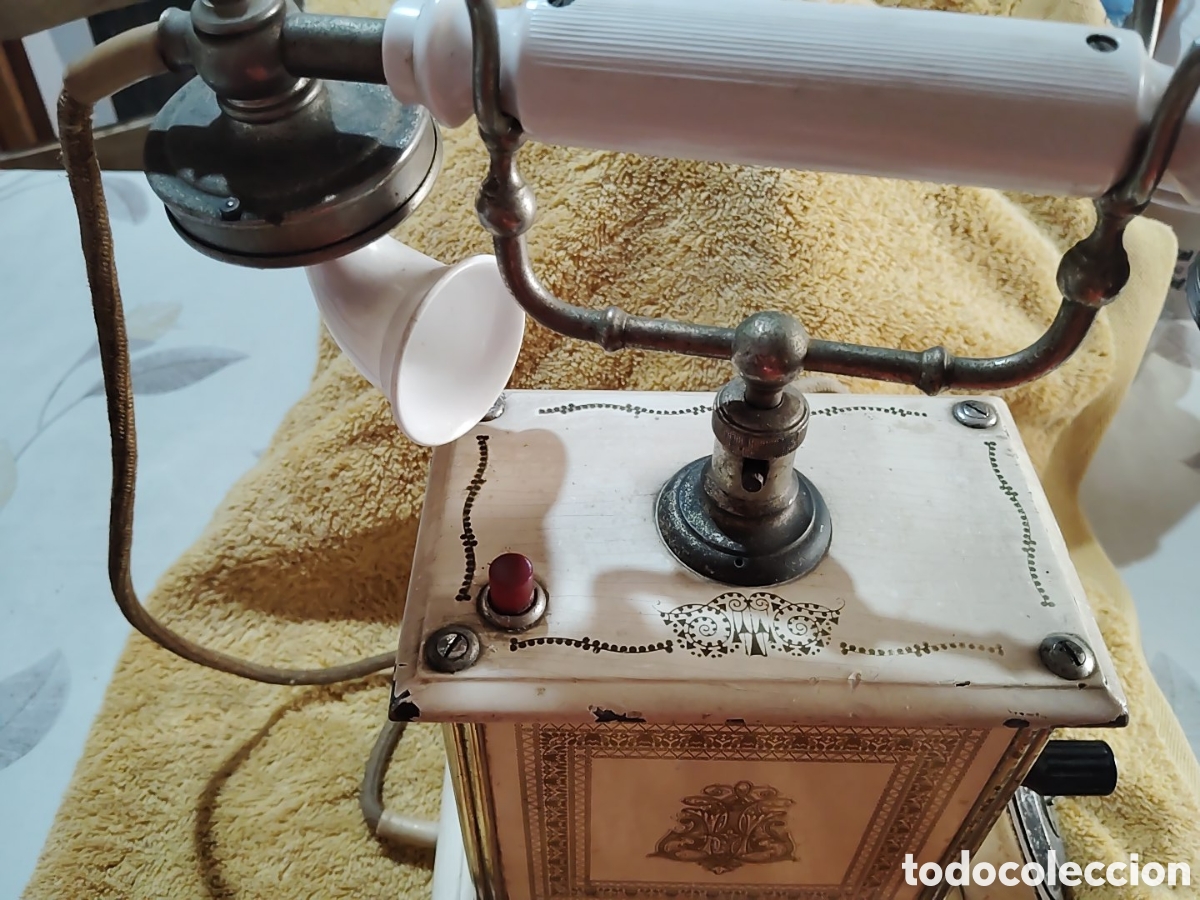 Tel&eacute;fonos: TELEFONO ORIGINAL ANTIQUE COPENHAGEN - Foto 15