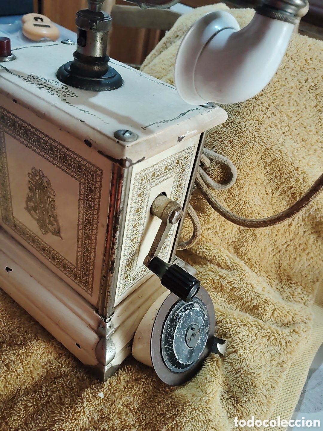 Tel&eacute;fonos: TELEFONO ORIGINAL ANTIQUE COPENHAGEN - Foto 17