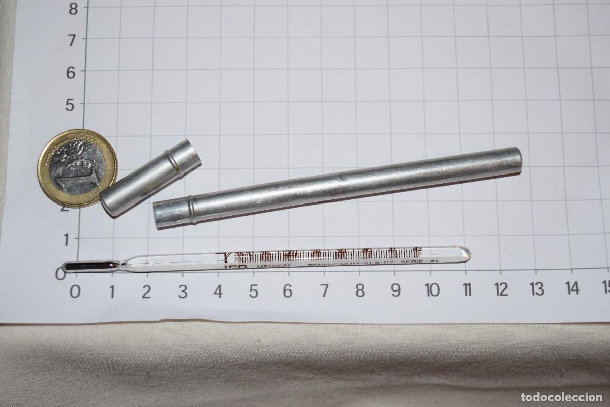 Antig&uuml;edades: ICO Medical / Antiguo term&oacute;metro de mercurio - A&ntilde;os 60 - Buen estado, probado &iexcl;Mira fotos/detalles!