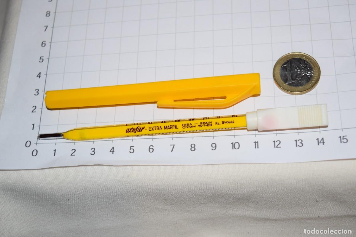 Antig&uuml;edades: ACOFAR - Extra MARFIL / Antiguo term&oacute;metro de mercurio - A&ntilde;os 60 - Buen estado &iexcl;Mira fotos/detalles!
