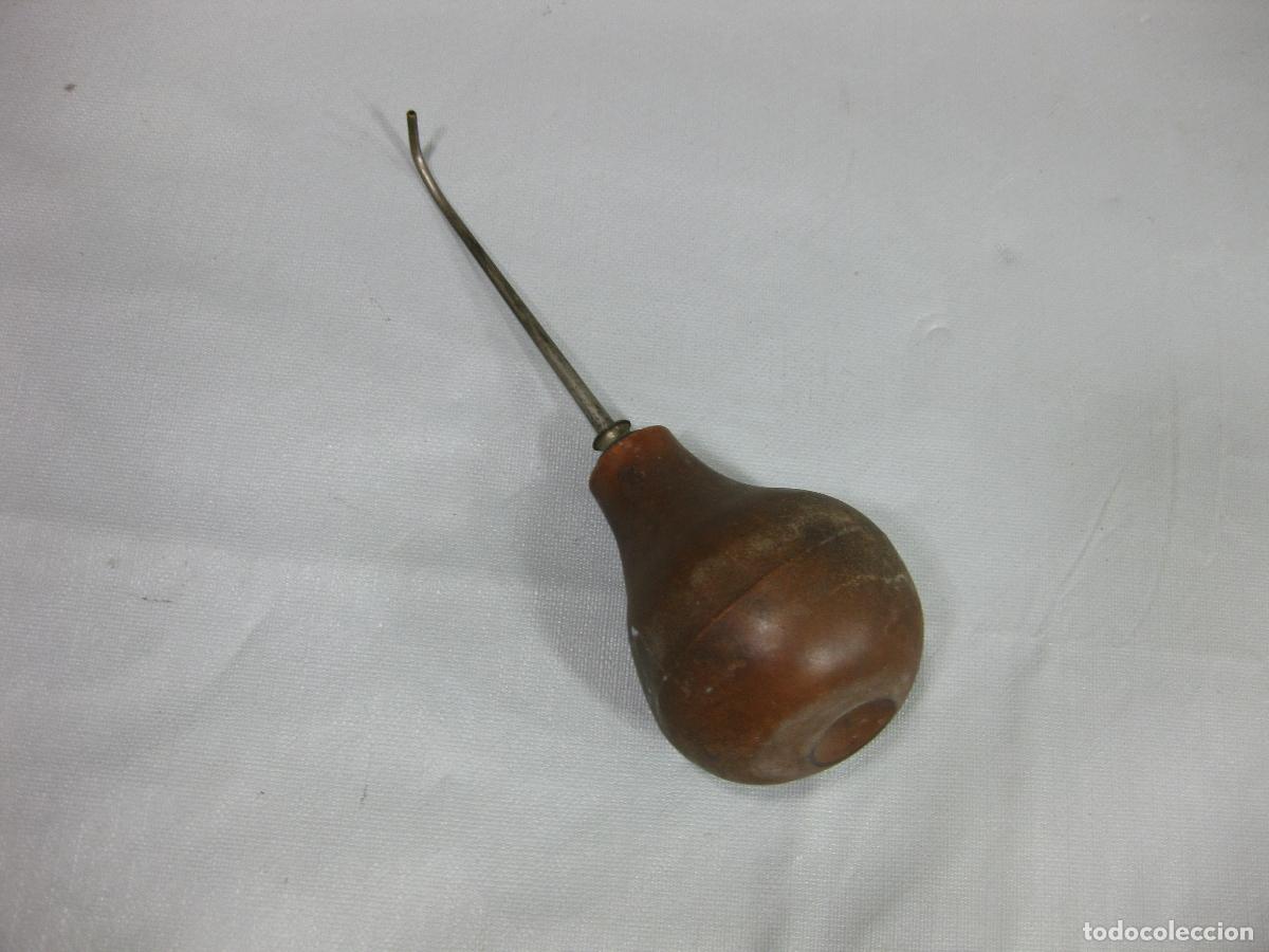 Antig&uuml;edades: ACEITERA O SOPLADOR ANTIGUO