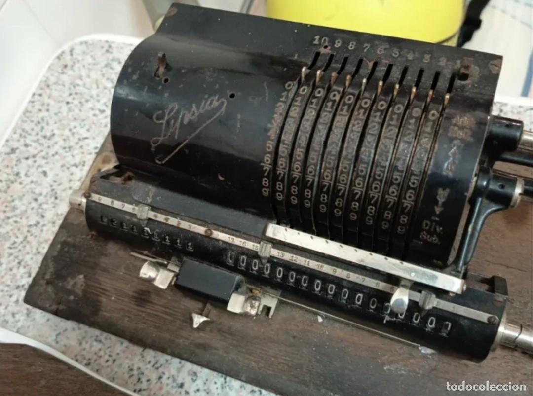 Antig&uuml;edades: Calculadora lipsia 17 d&iacute;gitos 1930