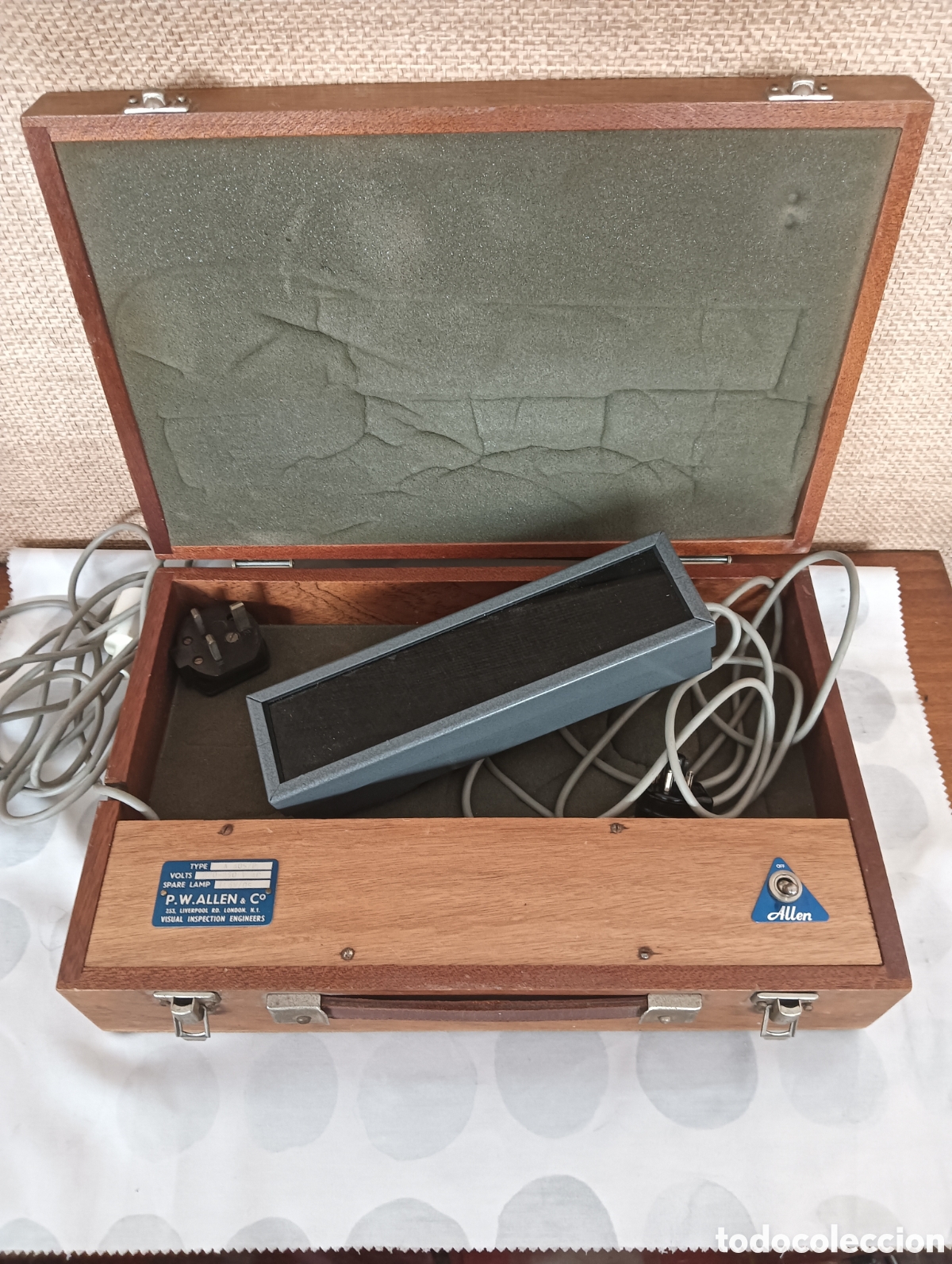 Antig&uuml;edades: Antigua lampara ultravioleta