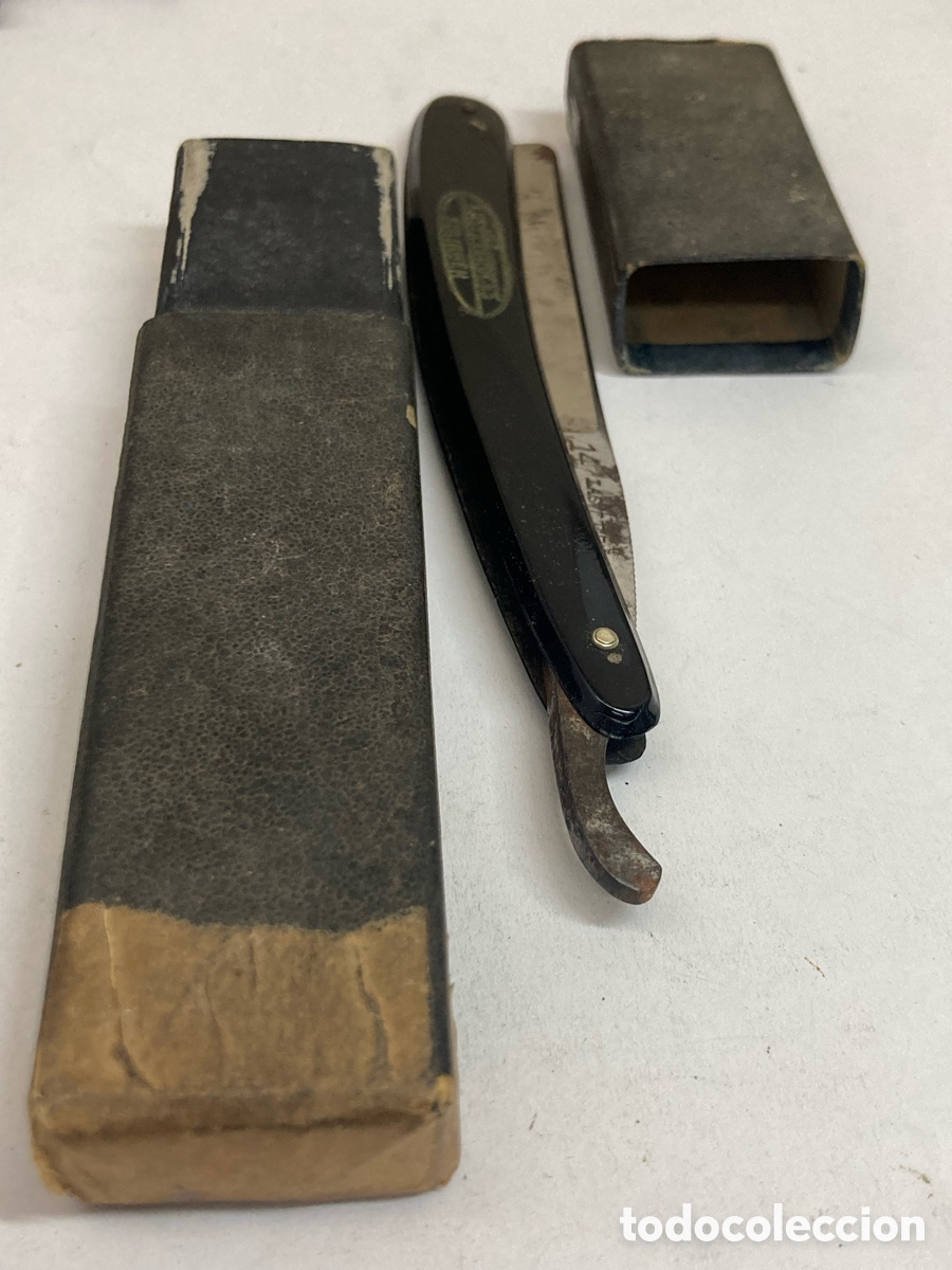 Antig&uuml;edades: Navaja peluquero Lastt Cruces