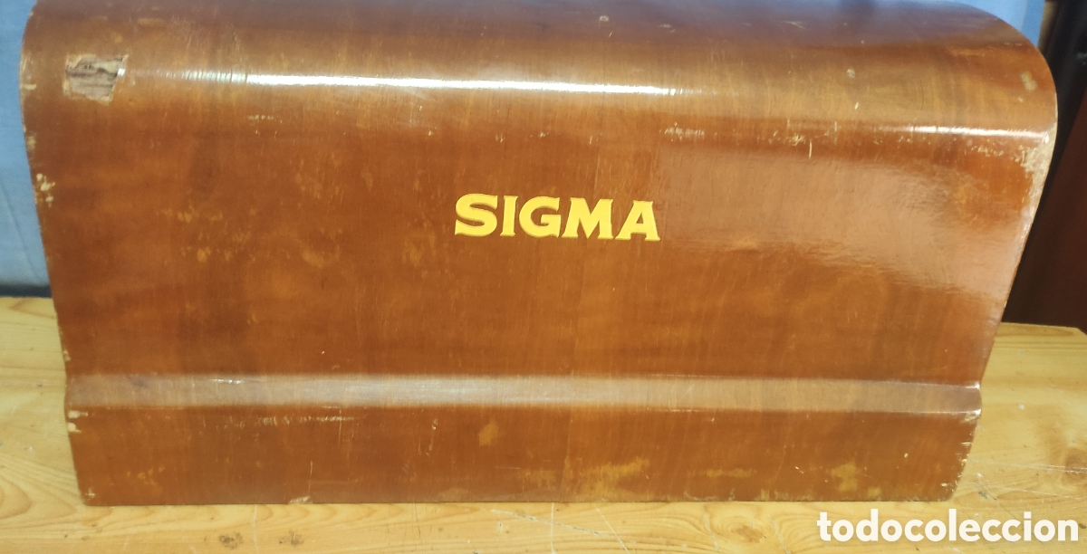 Antig&uuml;edades: Tapa para maquina de coser Signa