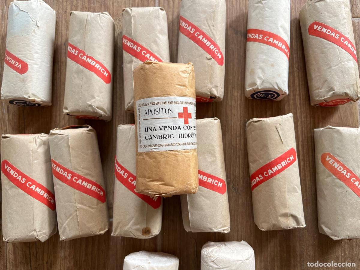 Antig&uuml;edades: ESPECTACULAR LOTE DE ANTIGUAS VENDAS CAMBRICH E HIDROFILAS SIN ABRIR