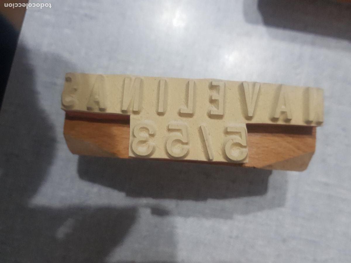 Antig&uuml;edades: SELLO LA ESPA&Ntilde;OLA DE CAUCHO ALMACEN DE NARANJAS VARIEDAD NAVELINA