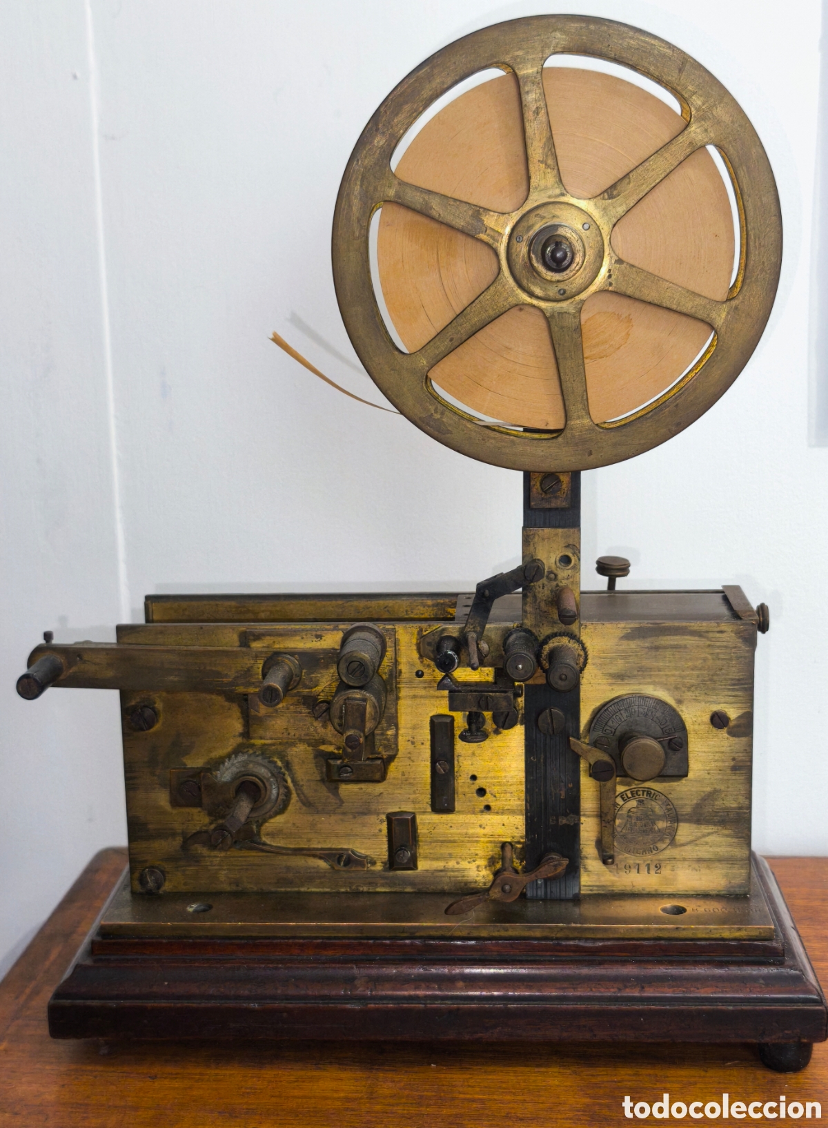 Antig&uuml;edades: TELEGRAFO DE 1890 Westrern Electric Italiana