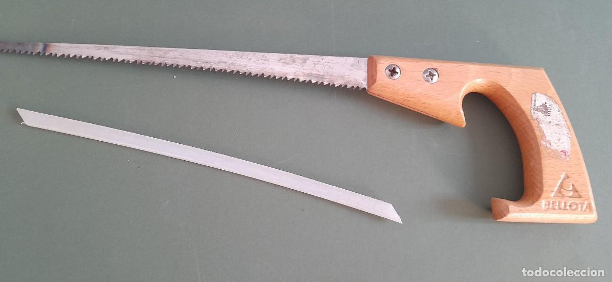 Antig&uuml;edades: sierra fina bellota, 40cm aprox, buen estado