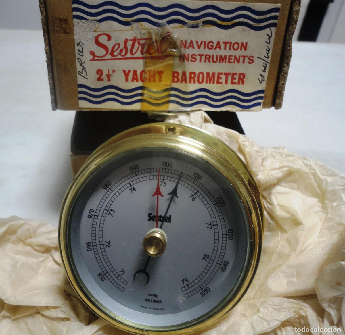 Antig&uuml;edades: BAROMETRO INGLES SESTREL SIN ESTRENAR A&Ntilde;OS 60 EN SU CAJA