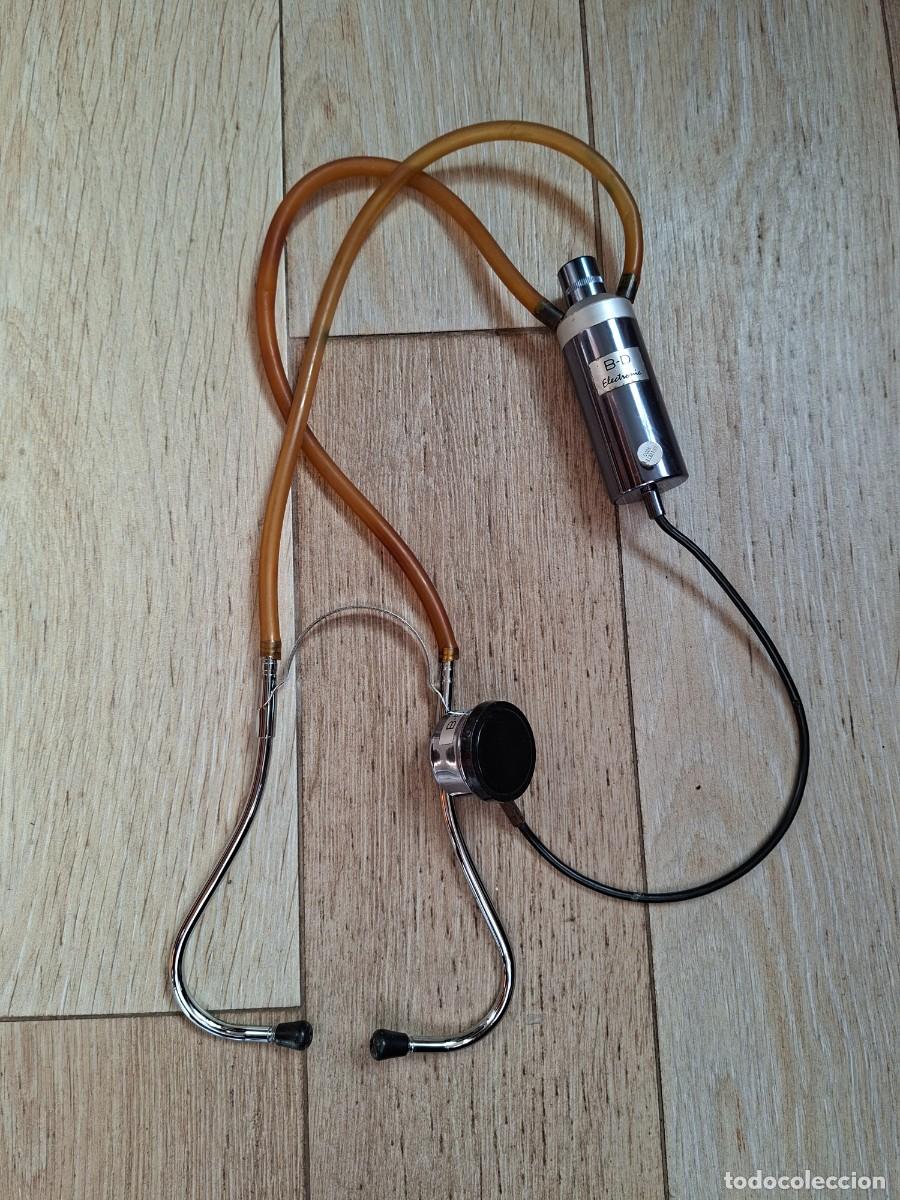 Antiques: FONENDOSCOPIO ESTETOSCOPIO DE APLICACI&Oacute;N ELECTRONICA ANTIGUO A&Ntilde;OS 60- 70