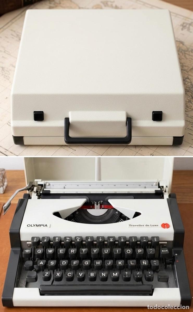 Antig&uuml;edades: M&aacute;quina de escribir Olympia - Foto 1