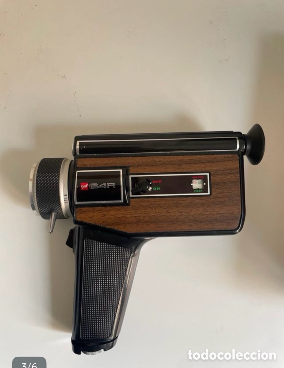 Antig&uuml;edades: Funciona perfectamente - C&aacute;mara Super 8 Eumig 64R - Foto 3
