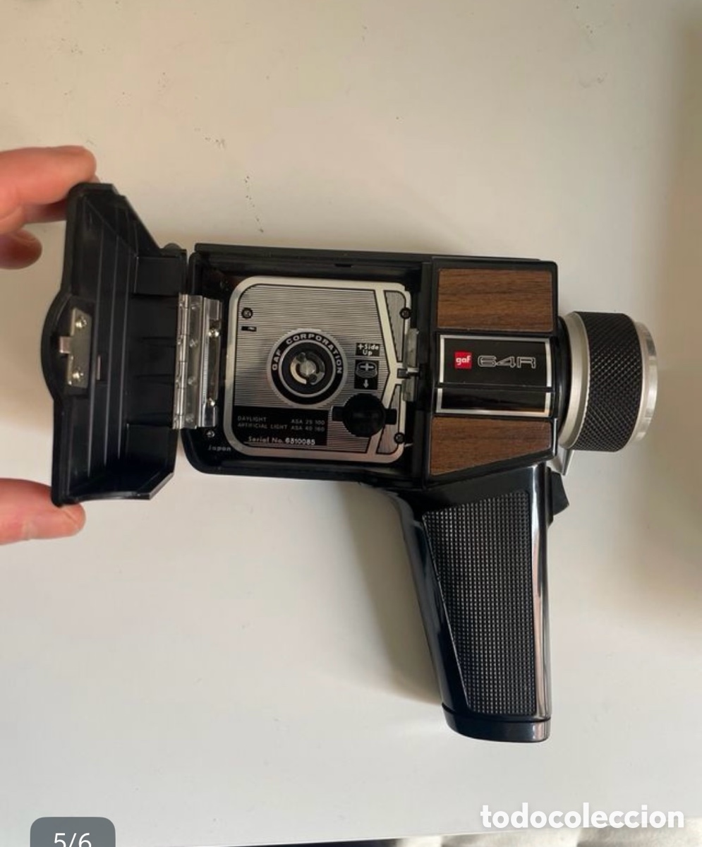 Antig&uuml;edades: Funciona perfectamente - C&aacute;mara Super 8 Eumig 64R - Foto 5