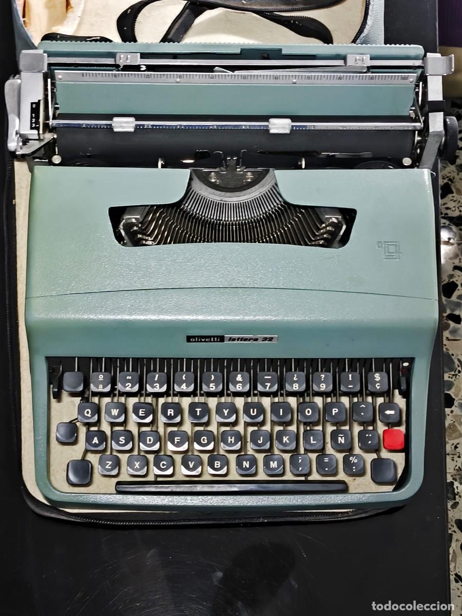 Antig&uuml;edades: M&aacute;quina de escribir Olivetti Lettera 32 | Vintage | Funcionando | Made in Spain