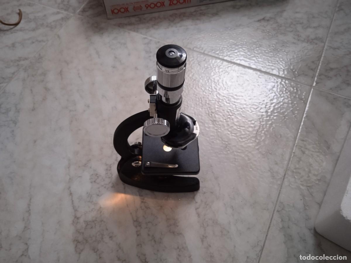 Antig&uuml;edades: Microscopio con varios compenentes - Foto 2