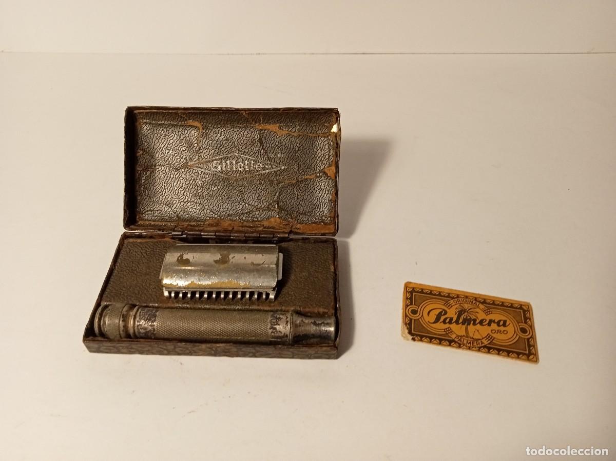 Antig&uuml;edades: GILLETTE - MAQUINILLA DE AFEITAR MUY ANTIGUA