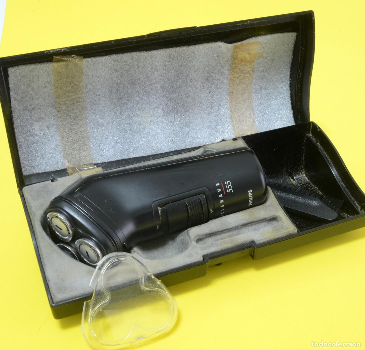 Antig&uuml;edades: Afeitadora el&eacute;ctrica Philips Philishave 555 vintage