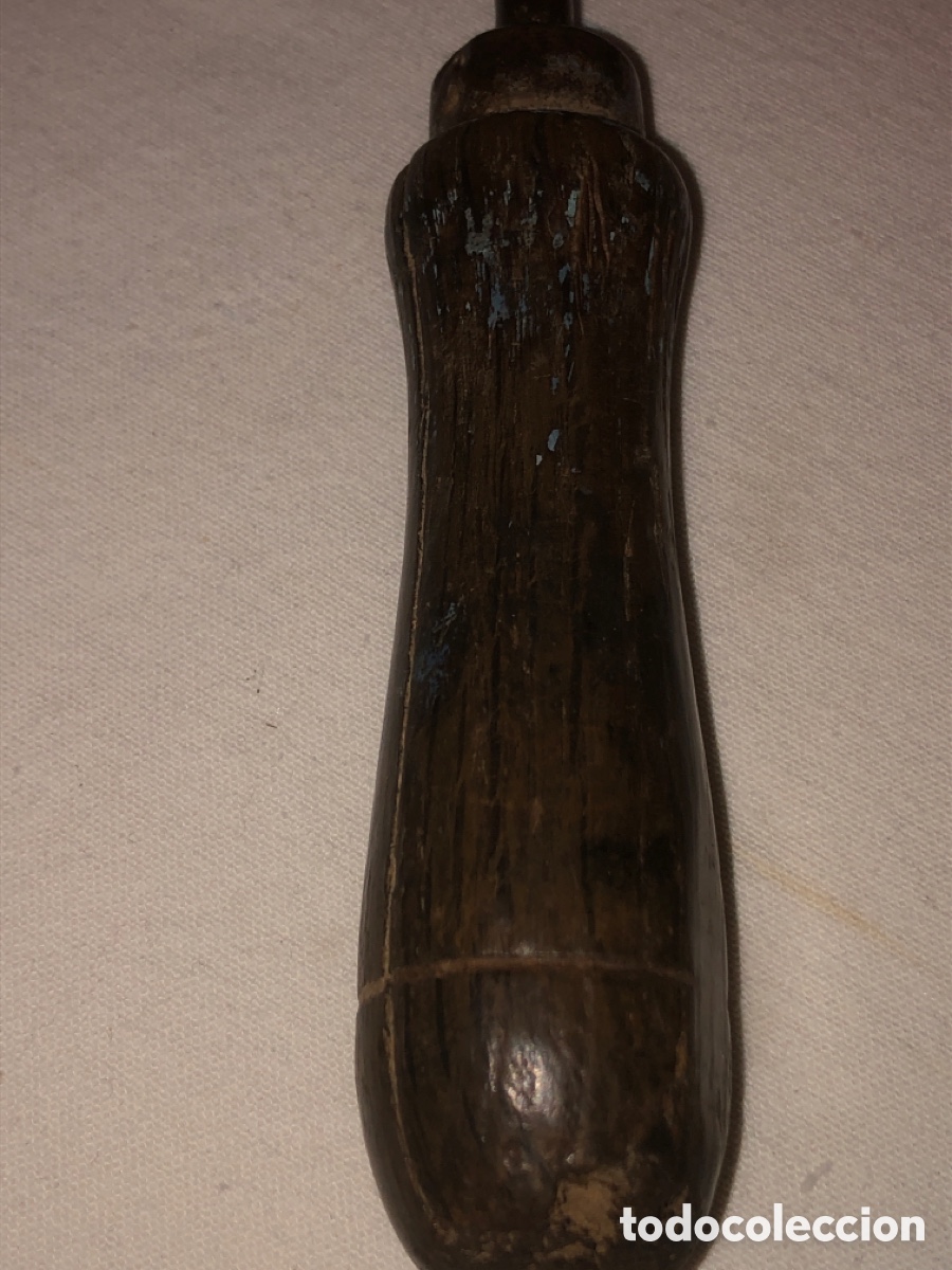 Antig&uuml;edades: Destornillador antiguo madera - Foto 3