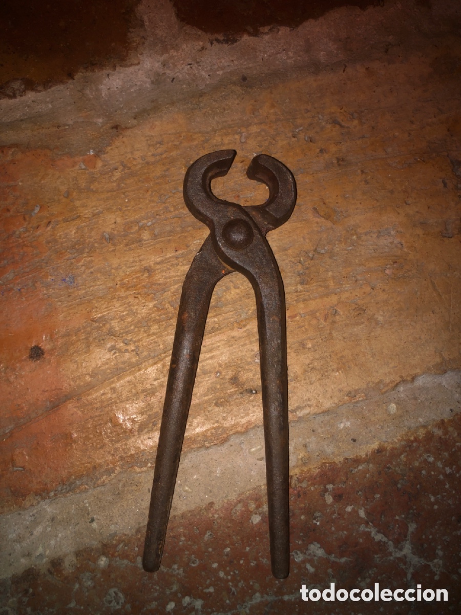 Antig&uuml;edades: Tenazas antiguas hierro - Foto 2