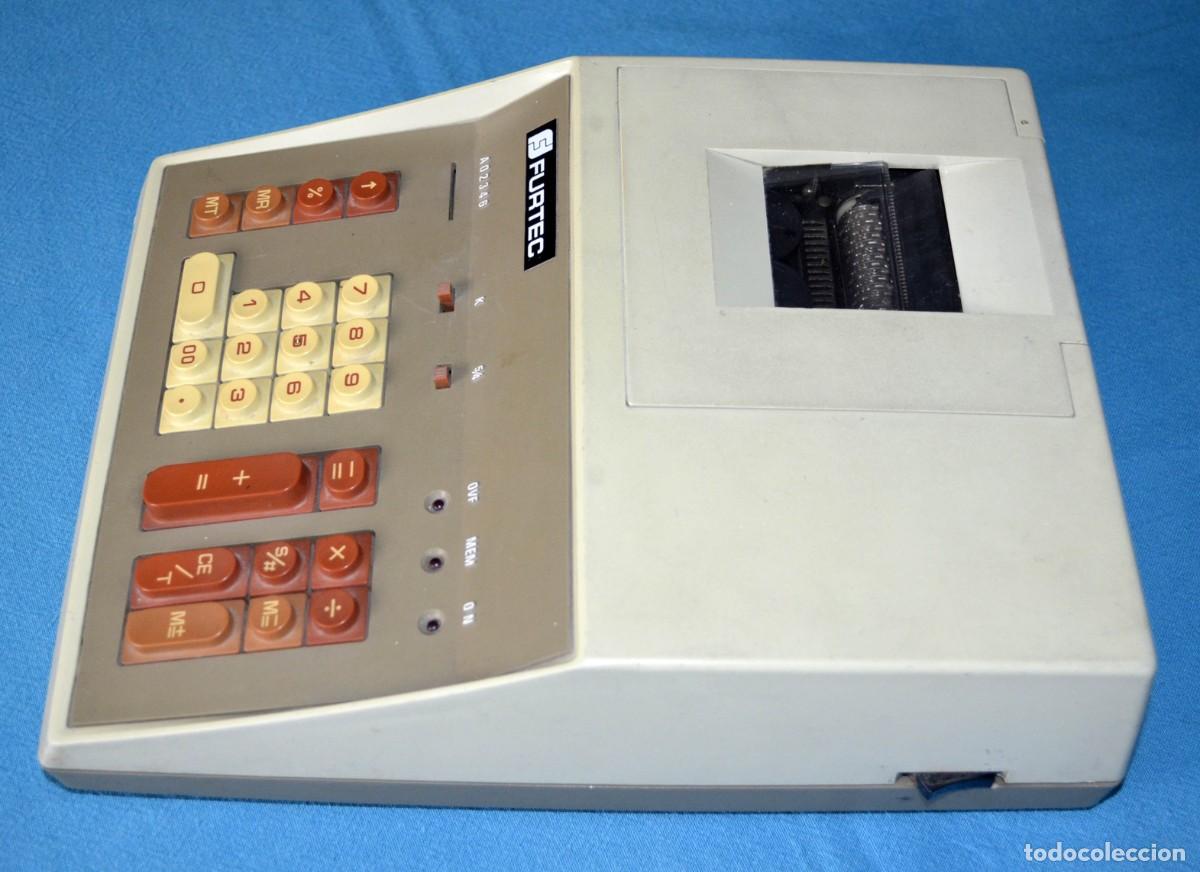Antig&uuml;edades: Calculadora impresora FURTEC. - Foto 2