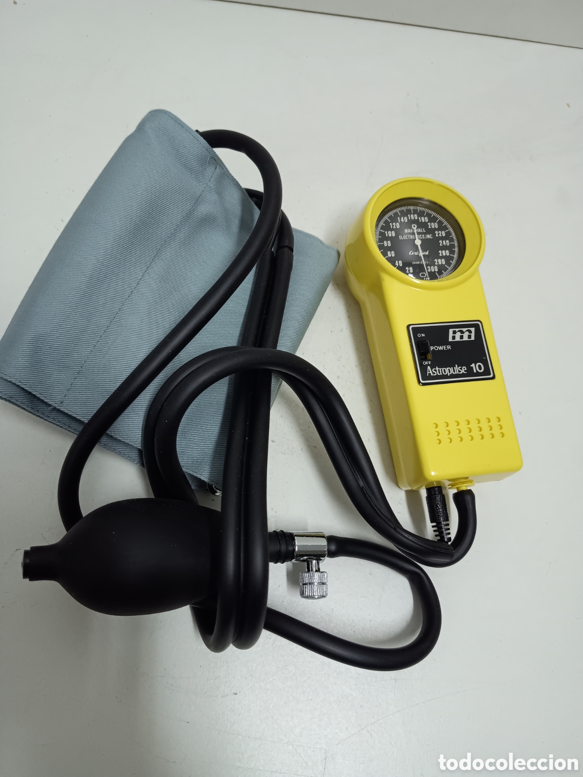 Antig&uuml;edades: ESFIGMOMANOMETRO TENSI&Oacute;METRO - MARSHALL ASTROPULSE 10 - JAP&Oacute;N 1976 - CON CAJA Y ESTUCHE