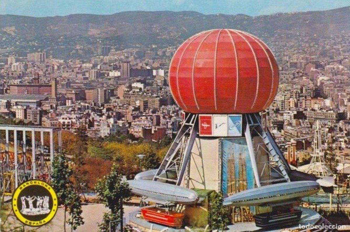 Antig&uuml;edades: Postal Globo Rojo ciudad