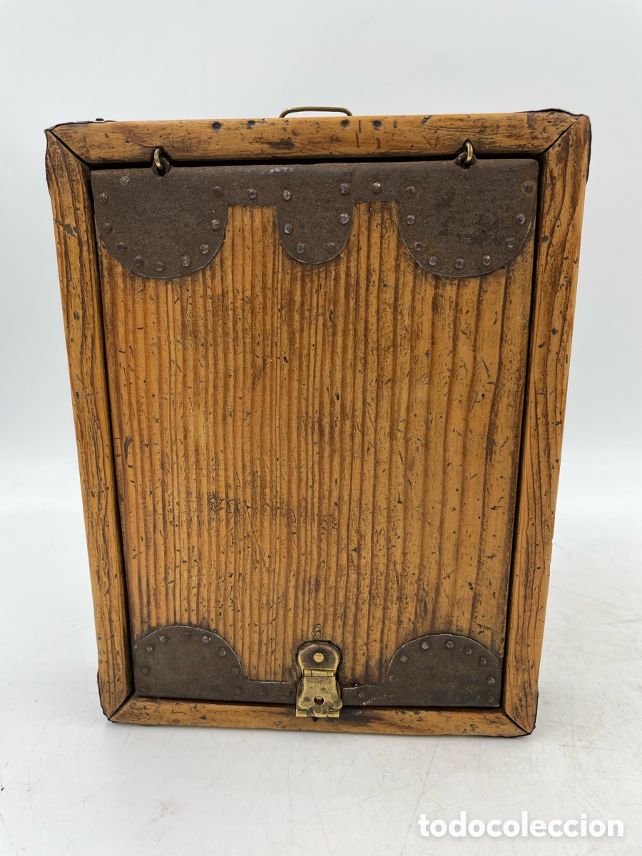 Antig&uuml;edades: Antiguo tablero de inventario de comercio. - Foto 3