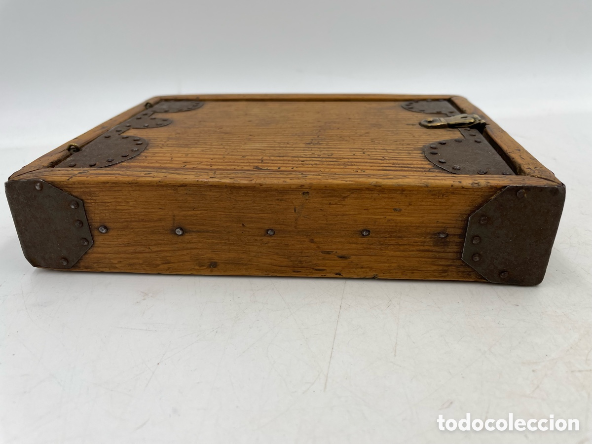Antig&uuml;edades: Antiguo tablero de inventario de comercio. - Foto 12