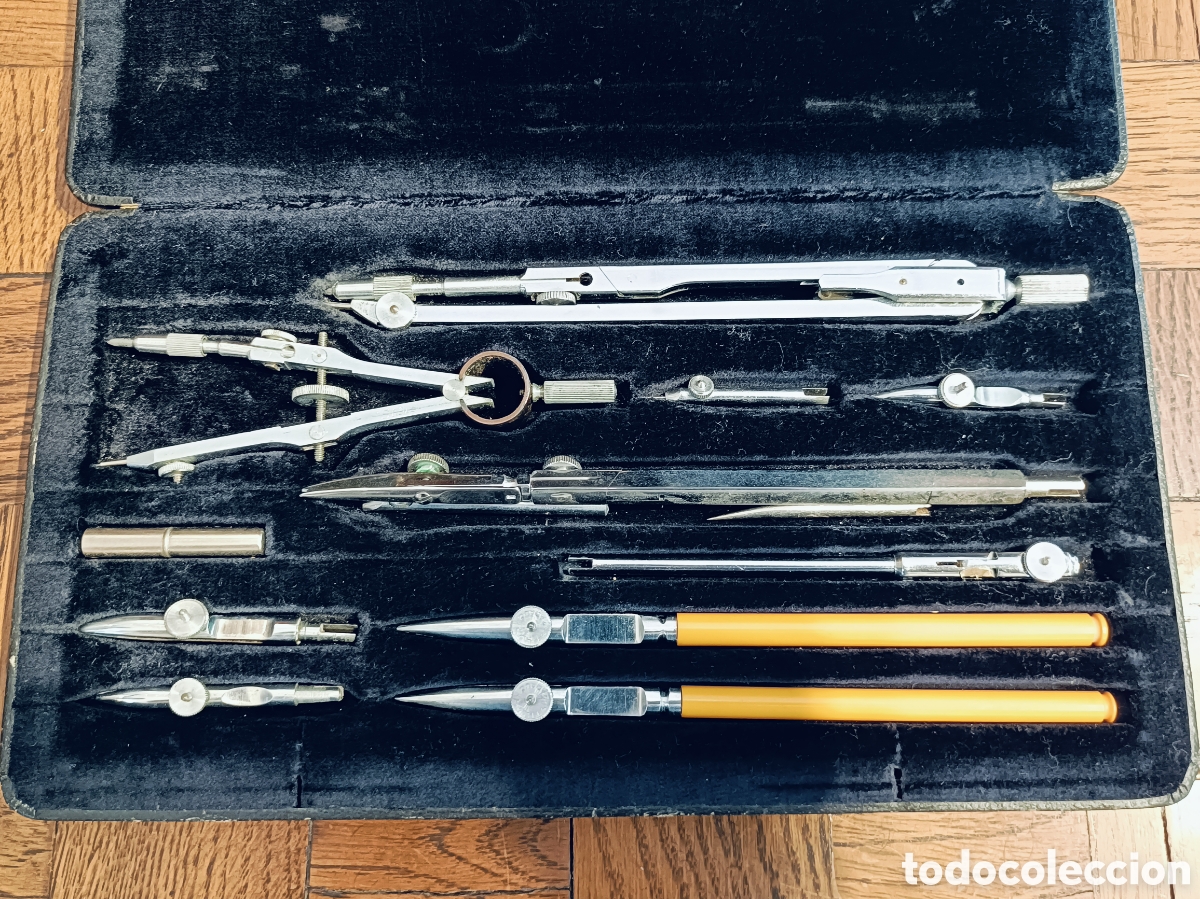 Antig&uuml;edades: CAJA COMPAS PRECISION STILUS .N&deg; 160 - Foto 2