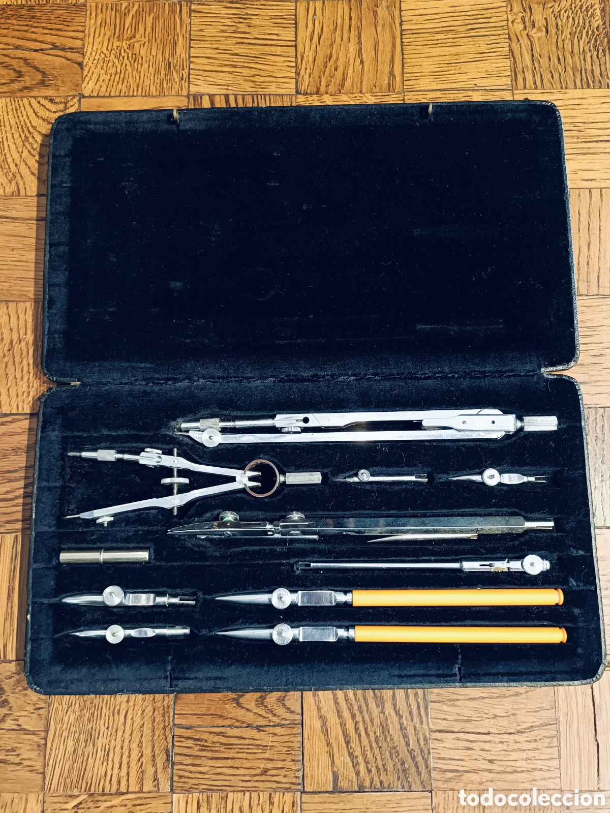 Antig&uuml;edades: CAJA COMPAS PRECISION STILUS .N&deg; 160