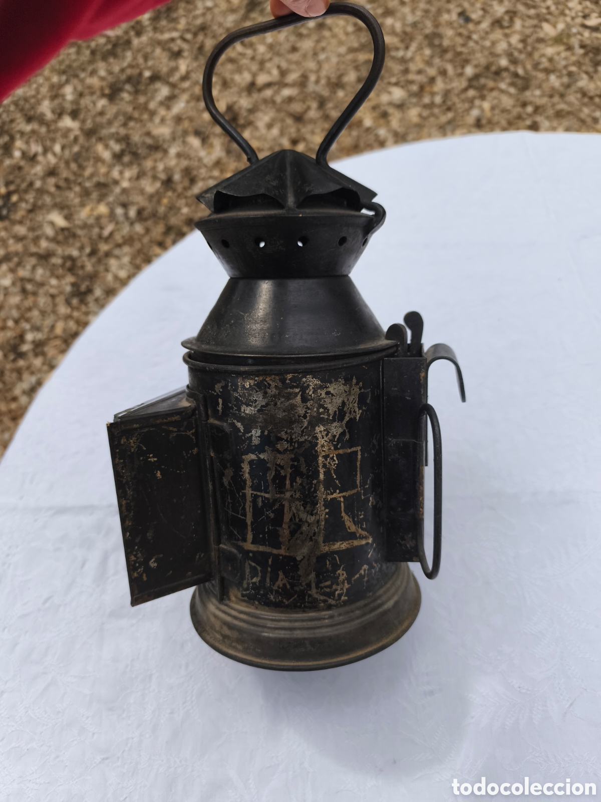 Antig&uuml;edades: Farol antiguo ferroviario - Foto 2