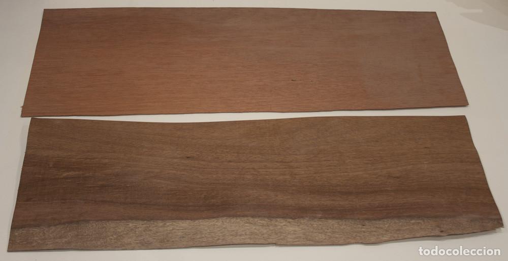Antig&uuml;edades: LOTE DE CHAPAS DE MADERA PARA RESTAURACION. - Foto 7