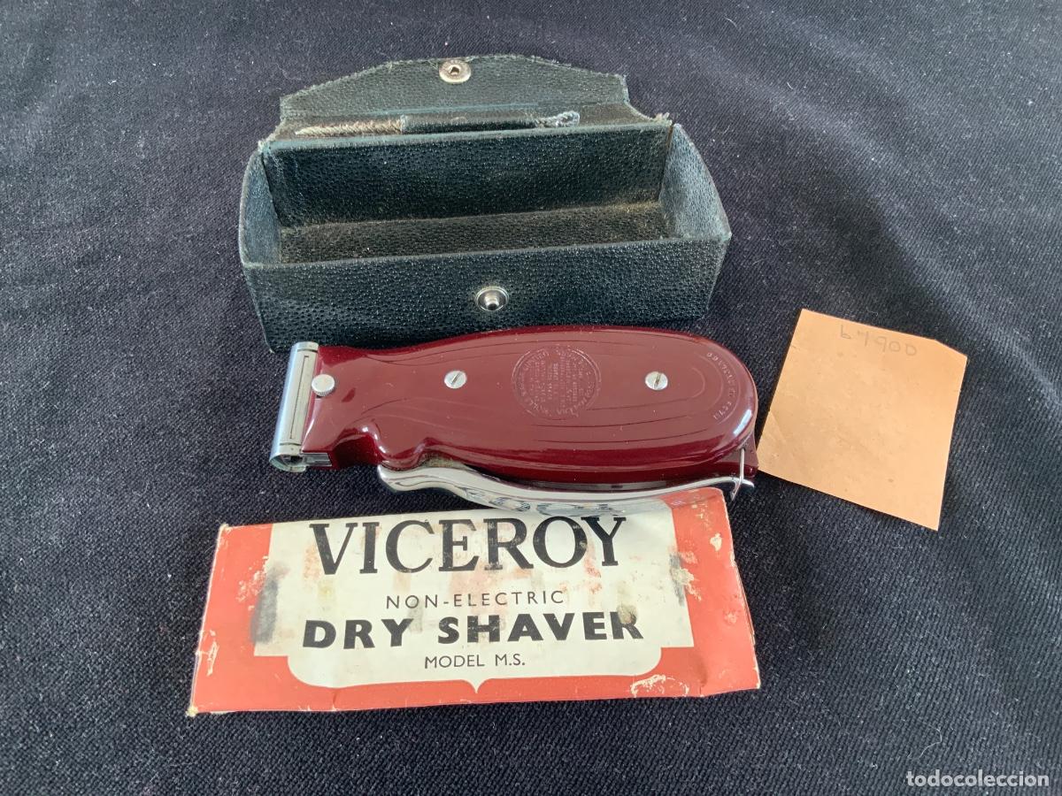 Antig&uuml;edades: Rara maquinilla de afeitar no electrica, Viceroy dry shaver. No se ha probado.