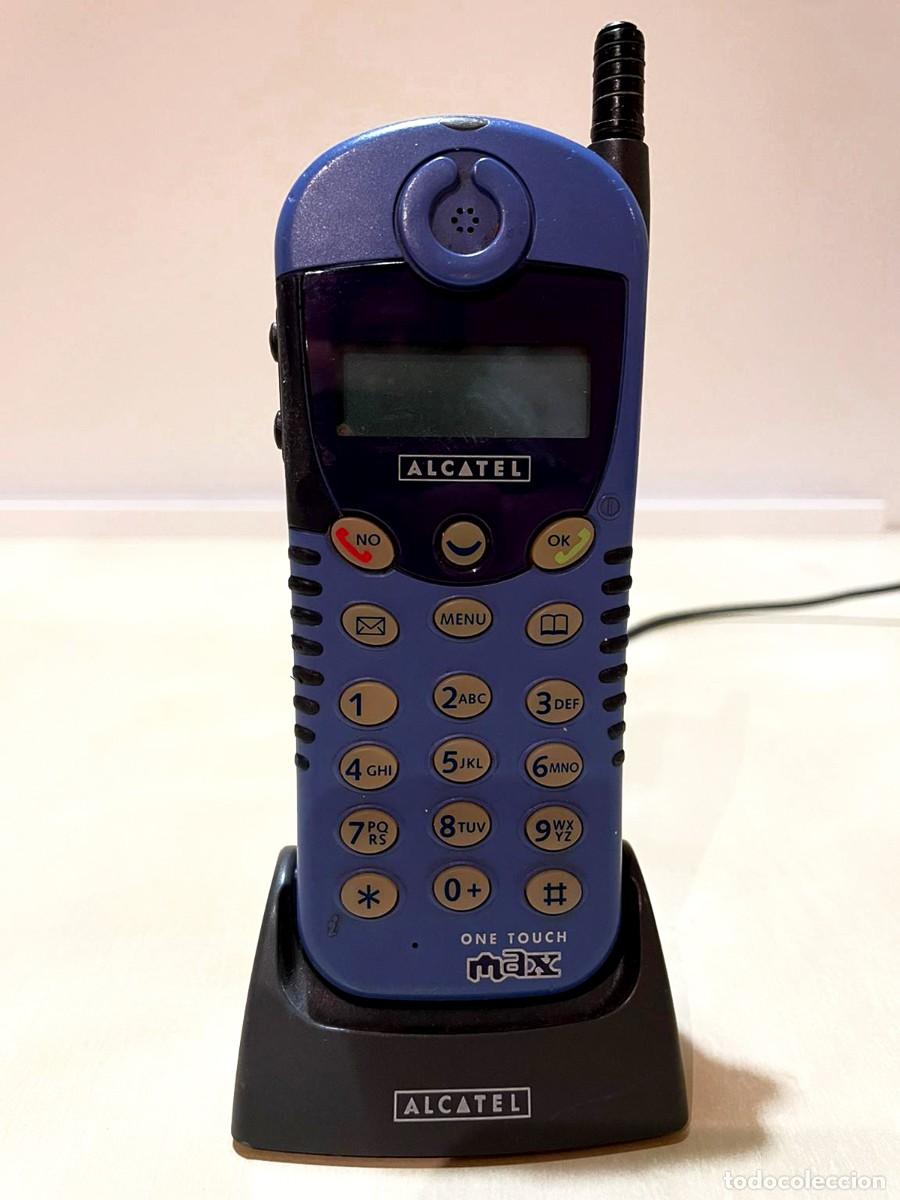 Tel&eacute;fonos: Alcatel One Touch Easy (1998) + Base original - Enciende