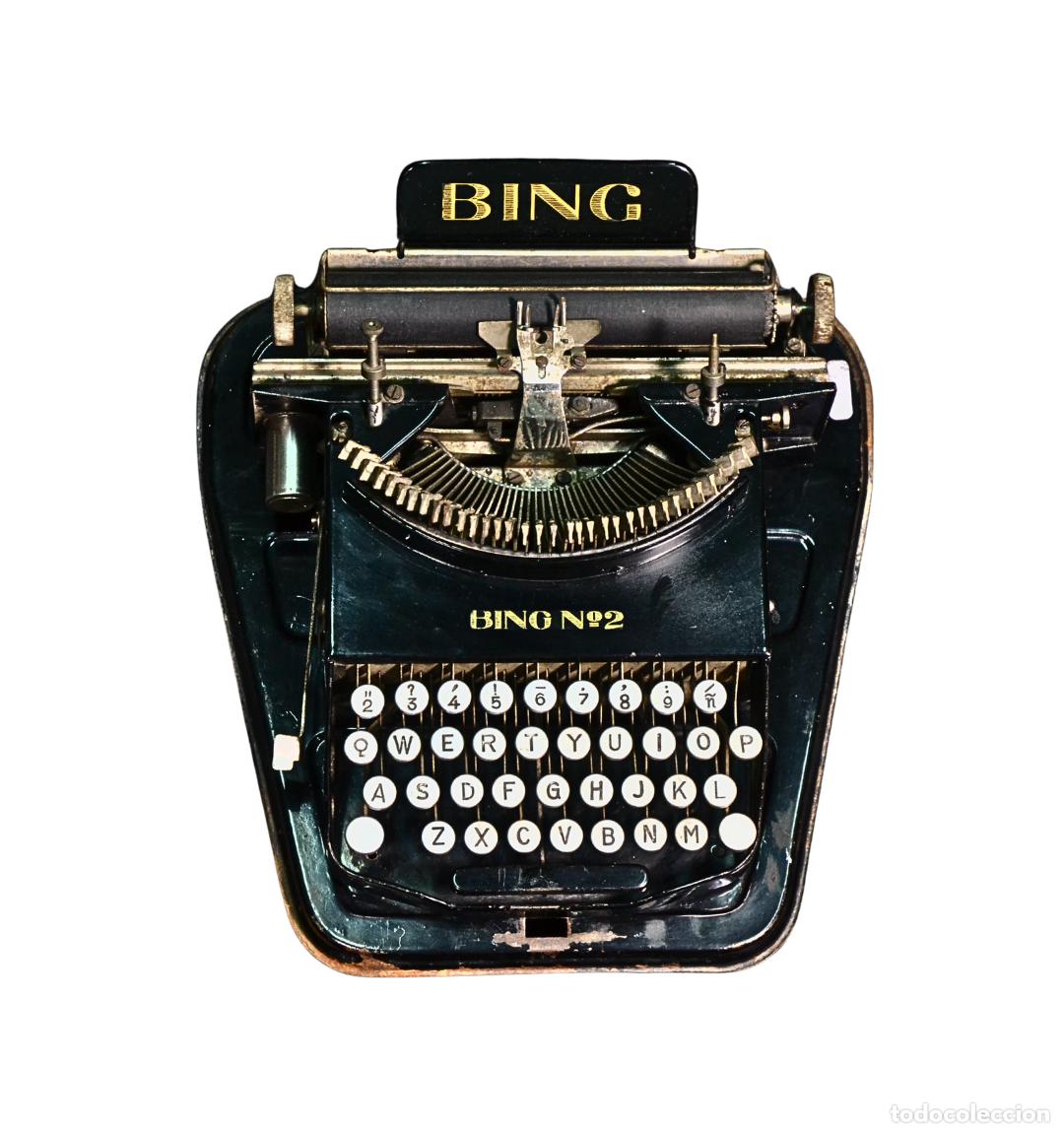Antig&uuml;edades: M&aacute;quina de escribir Bing No. 2