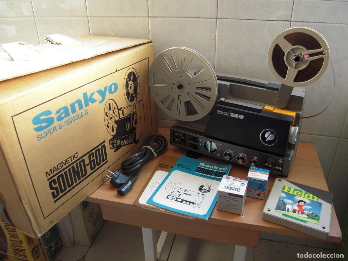 Antig&uuml;edades: Proyector de cine Sonoro Super8 SANKYO SOUND 600 Revisado y Funcionando