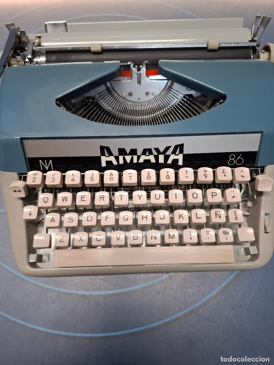 Antig&uuml;edades: Maquina de escribir, Amaya modelo 86 - Foto 7