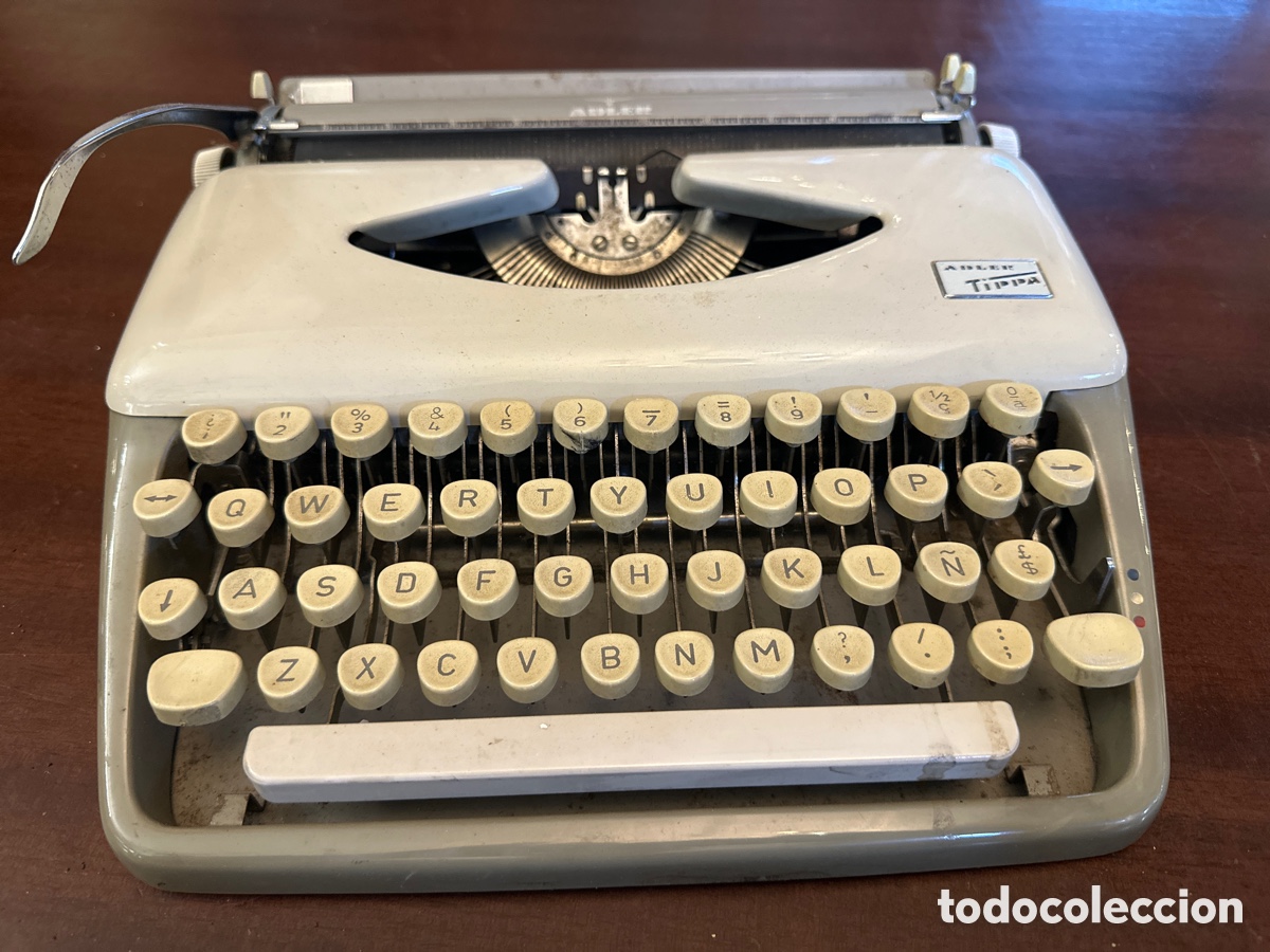 Antig&uuml;edades: M&aacute;quina de escribir. ADLER TIPPA - Foto 2