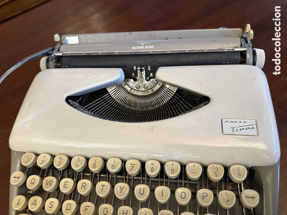 Antig&uuml;edades: M&aacute;quina de escribir. ADLER TIPPA - Foto 7