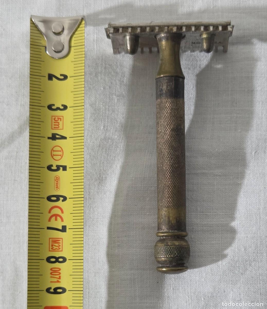 Antig&uuml;edades: Maquina de Afeitar Gillette de bronce - Foto 11