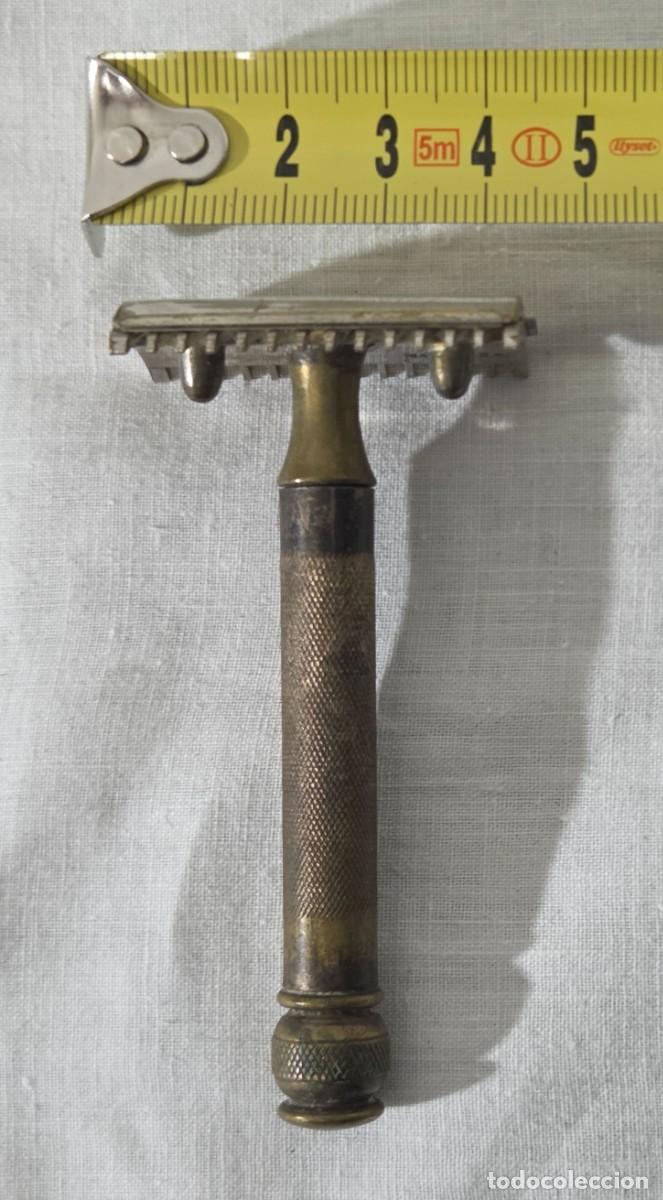 Antig&uuml;edades: Maquina de Afeitar Gillette de bronce - Foto 12
